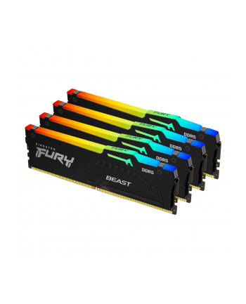 KINGSTON DDR5 128GB 5200Mhz CL40 FURY Beast RGB KITx4
