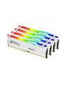 KINGSTON DDR5 128GB 5600Mhz CL40 FURY Beast White RGB KITx4 - nr 13