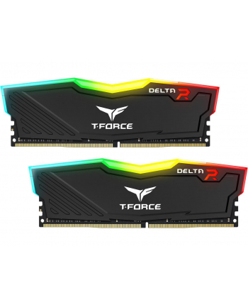 Team Group DDR4 -16GB - 3200 - CL - 16 T-Force Delta Kolor: CZARNY Dual Kit