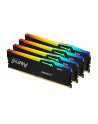 kingston Pamięć DDR5 Fury Beast RGB 64GB(4*16GB)/5200 CL40 czarna - nr 28