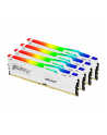 kingston Pamięć DDR5 Fury Beast RGB 128GB(4*32GB)/5200 CL40 biała - nr 4