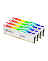 kingston Pamięć DDR5 Fury Beast RGB 128GB(4*32GB)/5200 CL40 biała - nr 5