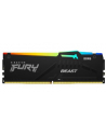 kingston Pamięć DDR5 Fury Beast RGB 64GB(4*16GB)/5600 CL40 czarna - nr 1