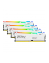 kingston Pamięć DDR5 Fury Beast RGB 128GB(4*32GB)/5600 CL40 biała - nr 5