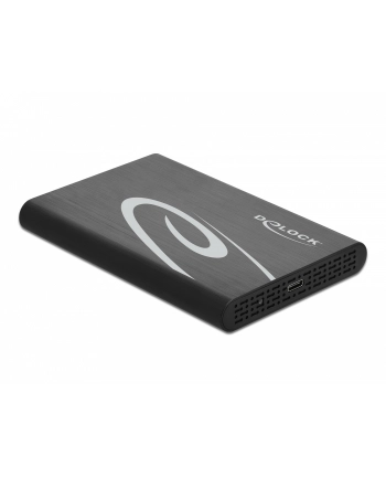 DeLOCK external enclosure for 2.5? SATA HDD / SSD with SuperSpeed USB 10 Gbps (USB 3.1 Gen 2), drive enclosure (Kolor: CZARNY)