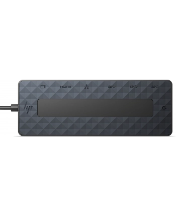 hewlett-packard HP USB-C Universal Multiport 50H98AA,2xUSB-A,USB-C,USB-C passtrought,1xHDMI,1xDP,1xRJ45,czarny nr 2