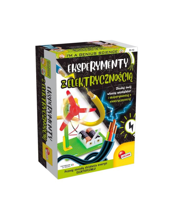 lisciani giochi I'm a Genius Science Eksperymenty z elektrycznością PL100163 Lisciani główny