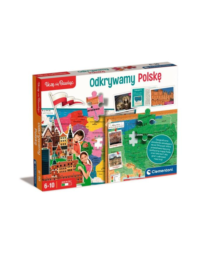 Clementoni Odkrywamy Polskę 50776 główny