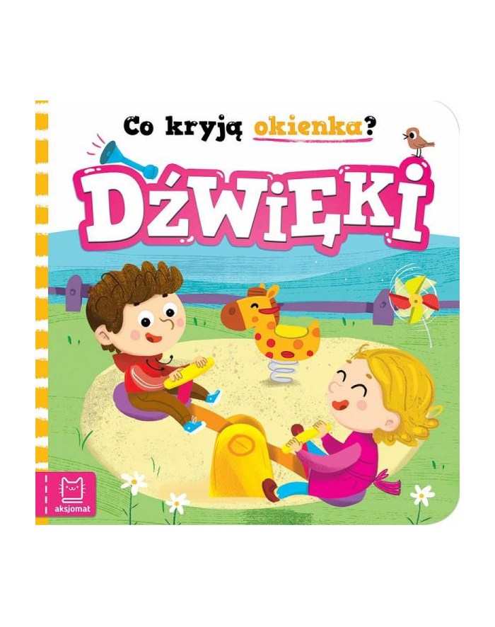 aksjomat Książeczka Co kryją okienka? Dźwięki główny