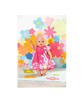 zapf creation BABY born® Sukienka w kwiatki dla lalki 43cm 832639 ZAPF