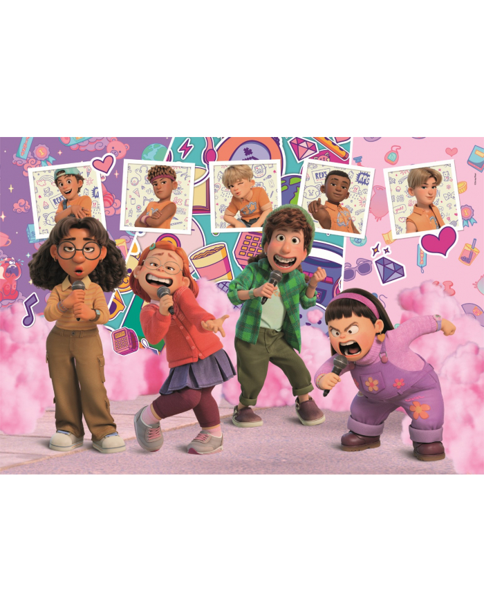 Clementoni Puzzle 104el Turning Red 25747 główny