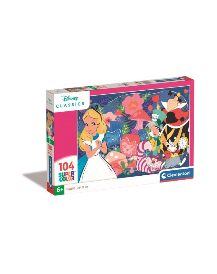 Clementoni Puzzle 104el Alicja w Krainie Czarów 25748 główny