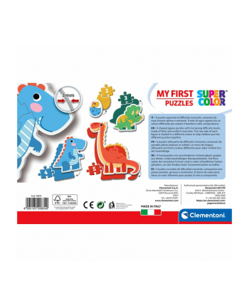 Clementoni Puzzle Moje Pierwsze Puzzle Play for future. Dinozaury 20834 nr 1