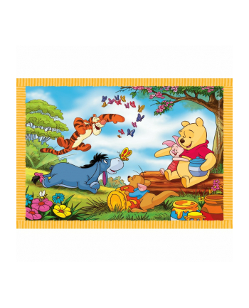 Clementoni Puzzle 4w1 Kubuś Puchatek 21514