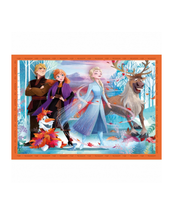 Clementoni Puzzle 4w1 Frozen. Kraina Lodu 21518