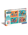 Clementoni Puzzle 4w1 DC Superfriends 21520 - nr 1