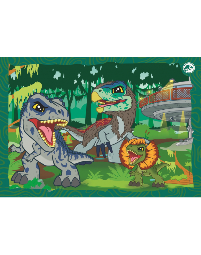 Clementoni Puzzle 4w1 Jurassic World 21521 główny