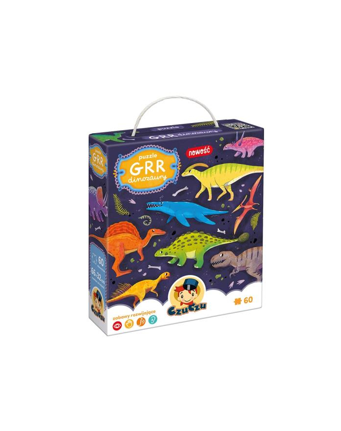 CzuCzu Puzzle Grr Dinozaury główny