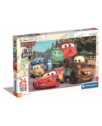 Clementoni Puzzle 24el Maxi Cars on the road 24239