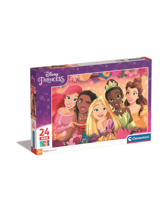 Clementoni Puzzle 24el Maxi Księżniczki. Princess 24241 główny