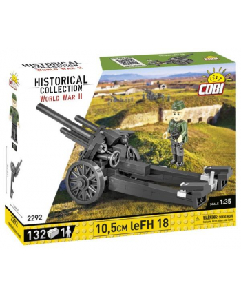 COBI 2292 Historical Collection WWII 10,5cm Lefh 18 132kl