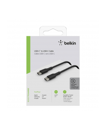 belkin Kabel BoostCharge USB-C/USB-C 2m czarny