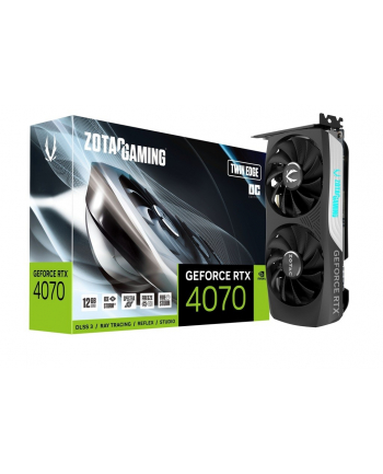 zotac Karta graficzna GeForce RTX 4070 TWIN EDGE OC 12GB GDDR6X 192bit 3DP