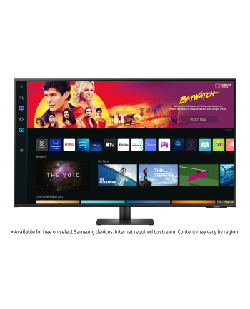 samsung Monitor 43 cale LS43BM700UPXEN VA 3840x2160 UHD 16:9 2xHDMI 1xUSB-C (65W) 4 ms (GTG) głośniki płaski SMART 2 lata d2d