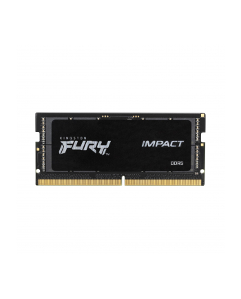 kingston Pamięć DDR5 SODIMM Fury Impact 16GB(1*16GB)/6000  CL38