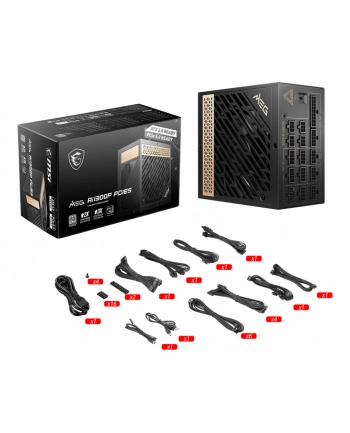 msi Zasilacz MEG Ai1300P PCIE5 1300W 80PLUS PLATINUM F.MODULAR nr 1
