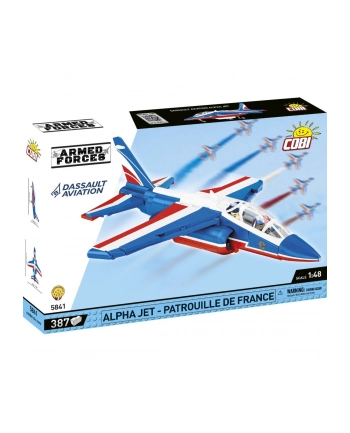 COBI 5841 Armed Forces Alpha Jet Patrouille de France 387 klocków