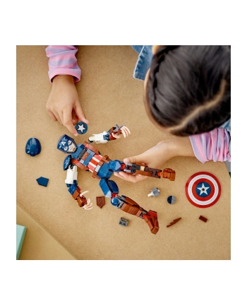 LEGO 76258 SUPER HEROES Figurka Kapitana Ameryki p6 nr 1
