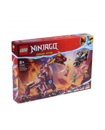 LEGO 71793 NINJAGO Heatwave Transformujący Smok Lawa p4