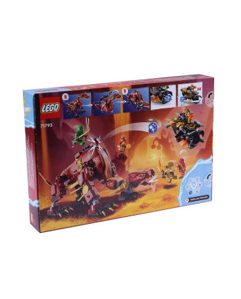 LEGO 71793 NINJAGO Heatwave Transformujący Smok Lawa p4