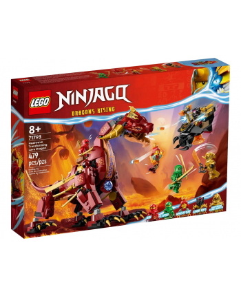 LEGO 71793 NINJAGO Heatwave Transformujący Smok Lawa p4