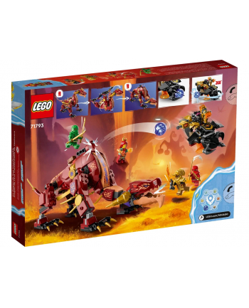 LEGO 71793 NINJAGO Heatwave Transformujący Smok Lawa p4