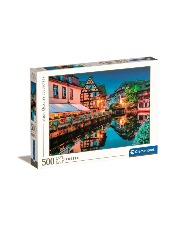 Clementoni Puzzle 500el Strasbourg stare miasto 35147 główny
