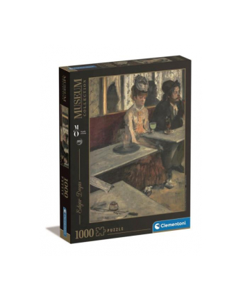 Clementoni Puzzle 1000el Museum Edgar Degas Dans un café ou l'Absinthe 39761
