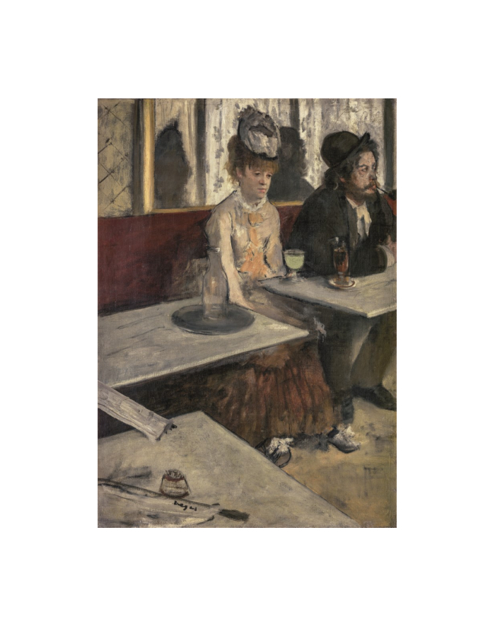 Clementoni Puzzle 1000el Museum Edgar Degas Dans un café ou l'Absinthe 39761 główny