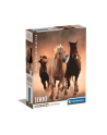 Clementoni Puzzle 1000el Konie w galopie 39771 - nr 1