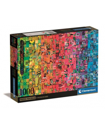 Clementoni Puzzle 1000el Colorboom Collection collage 39781