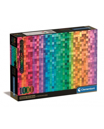 Clementoni Puzzle 1000el Colorboom Pixel 39782
