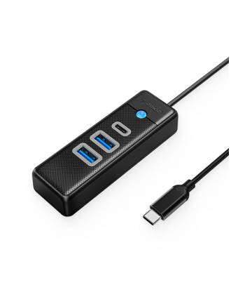 ORICO HUB USB-C 2X USB-A 31 + USB-C, CZARNY