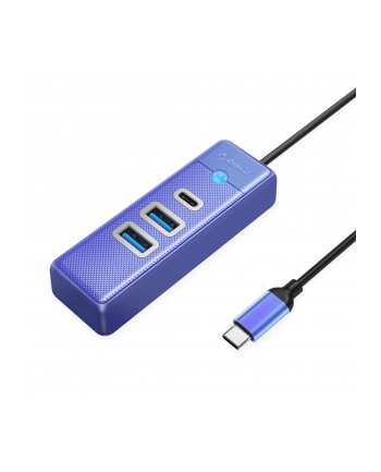 ORICO HUB USB-C 2X USB-A 31 + USB-C, NIEBIESKI