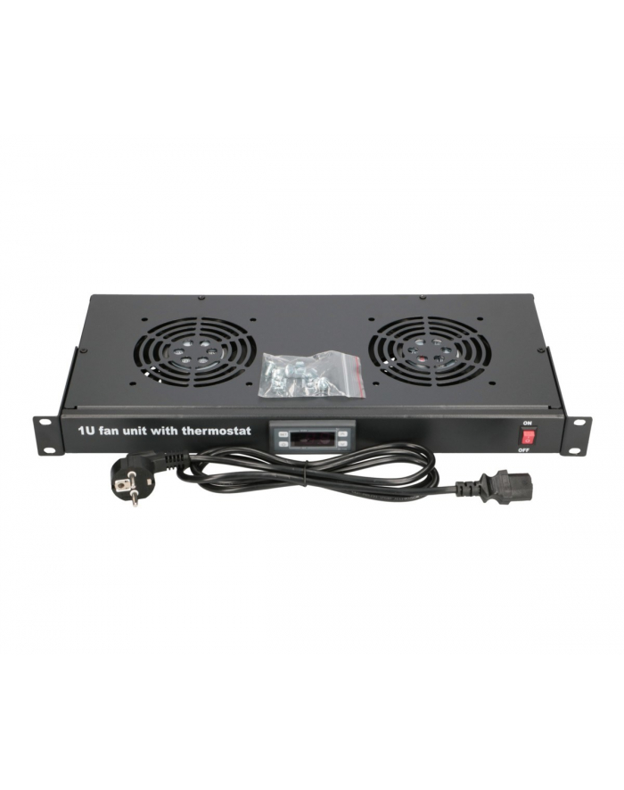 EXTRALINK PANEL WENTYLATORÓW 19''; 2 WENTYLATORY główny