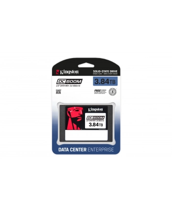Dysk SSD Kingston DC600M 384TB SATA 25''; SEDC600M/3840G (DWPD 1) nr 1