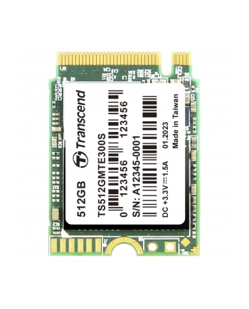TRANSCEND 512GB M.2 2230 SSD PCIe Gen3x4 NVMe 3D TLC DRAM-less nr 1