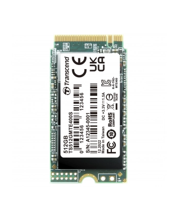 TRANSCEND 512GB M.2 2242PCIe Gen3x4 NVMe 3D TLC DRAM-less nr 1