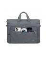 RIVACASE TORBA NA LAPTOP 15,6-16 ALPENDORF ECO, SZARA, MATERIAŁ WODOODPORNY, EKO RPET, KIESZENIE NA SMARTFON, DOKUM, AKCES - nr 5