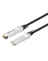 INTELLINET QSFP+ 40G Passive DAC Twinax Cable QSFP+ to QSFP+ 1 m 3 ft. MSA-compliant Direct Attach Copper AWG 30 Black - nr 8